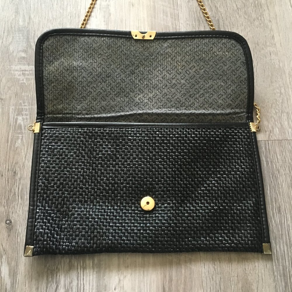 Vintage Rafia Chain Shoulder Bag - Picture 5 of 8